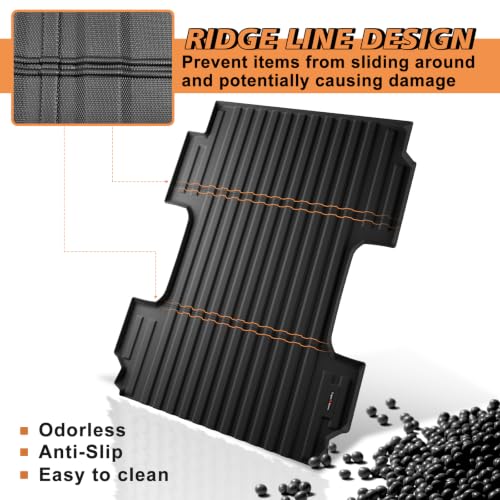 Image of TripleAliners 8.2FT Truck Bed Mat for 2019+ Chevy Silverado /GMC Sierra 1500