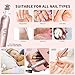 Cordless Electric Nail File Set, Rechargeable Pedicure Tools for feet, Professional Manicure Pedicure Kit 5 Speeds Hand Foot Care Nail Drill for Thick Nail Toenail Cuticle Women Men Pets