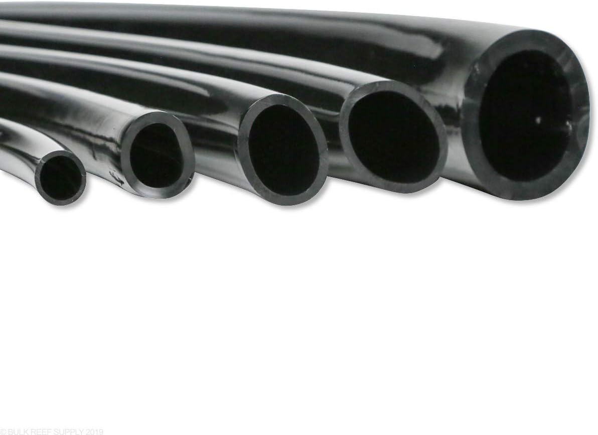 (1/2" ID x 5/8" OD x 100 ft) HydroMaxx Flexible Non-Toxic, BPA Free, Black Vinyl Tubing