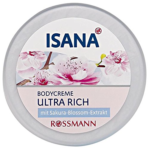 Preisvergleich Produktbild ISANA Bodycreme Ultra Rich 300 ml mit Sakura-Blossom-Extrakt
