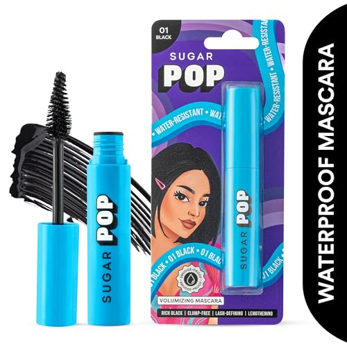 SUGAR POP Volumizing Mascara Black - 9 ml | Clump-free | Volumizes | Lengthens | Smudge-proof | Intense black formula | Quick drying - Image 2