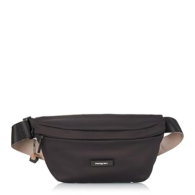 Hedgren Halo Waistbag Sling Handbags Black, Nylon