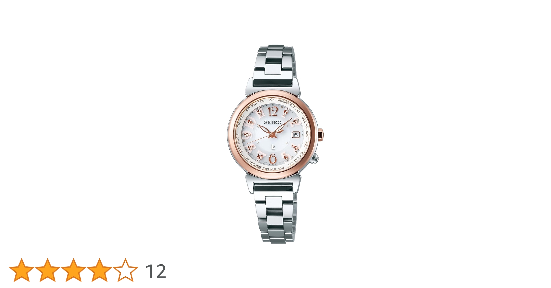SEIKO ルキア限定2000本ソーラー電波時計 セイコー ルキア LUKIA Grow edenworks コラボレーション 限定