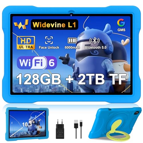 【 128GB ROM + 2TB Espandibile 】Tablet 10 pollici ha 20GB (6+14) di RAM e 128GB di ROM con supporto per l'espansione della memoria fino a 2TB (tramite scheda MicroSD/TF), che può essere configurata per memoria aggiuntiva/immagazzinamento portatile. Questi tablet offrono molto spazio per l'esecuzione di applicazioni o l'archiviazione di immagini, con velocità di archiviazione estremamente elevate e un funzionamento standalone fluido.
