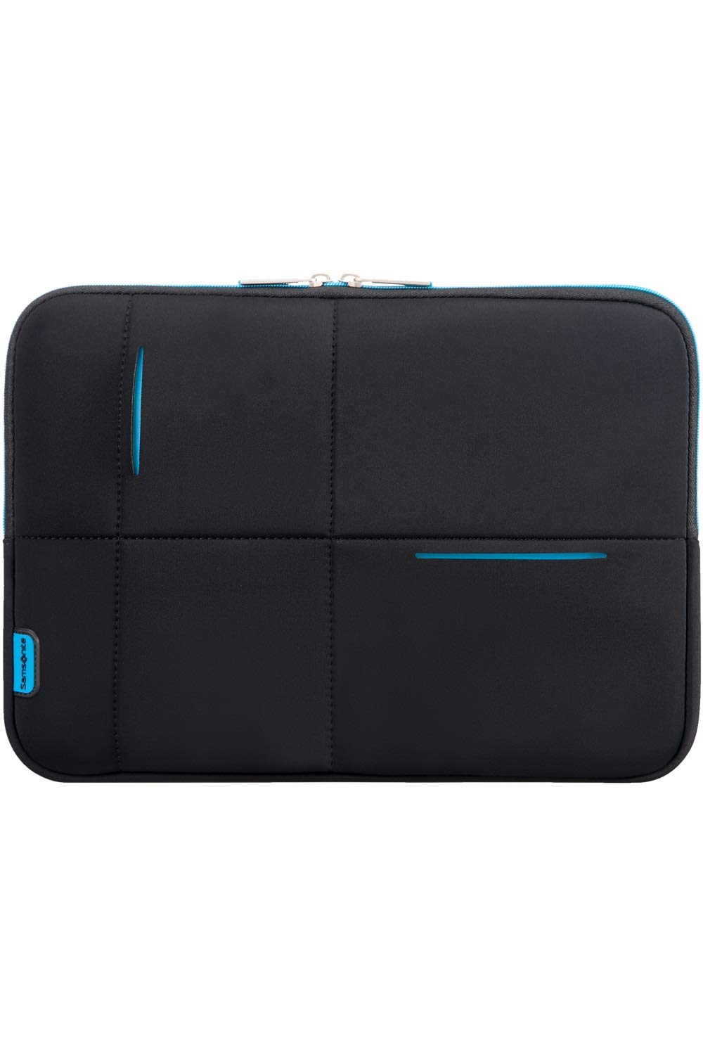 Samsonite Airglow Sleeves Messenger Bag, 36 cm, 4 Liter, Black/Blue