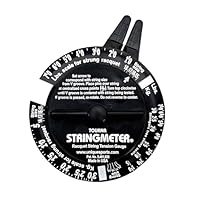 Tourna Unisex -Erwachsene Stringmeter, schwarz, Einheitsgröße