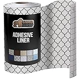 Gorilla Grip Peel and Stick Adhesive Removable Easy Install Liner Books, Drawers, Shelves, Craft,...