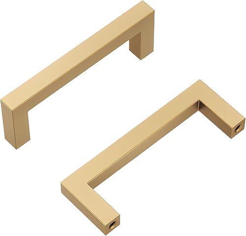 Miniatura 9 de NEIKO Heritage Designs - Tirador contemporáneo de 3 pulgadas de centro a centro, acabado negro mate (paquete de 10)