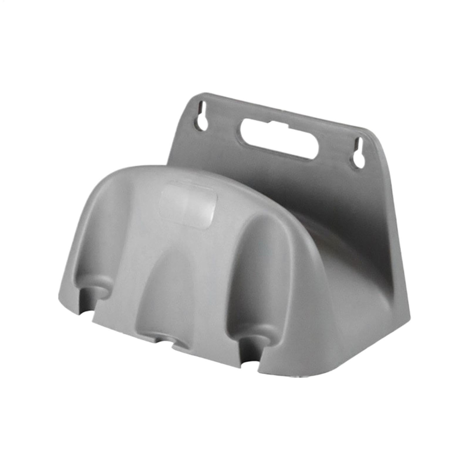 Generico Portagomma a Muro - Cestello Portagomma per Tubi 'Acqua Resistente 22,5x14,5x13,5 cm, Rastrelliera per Avvolgimento Prevenzione Attorcigliamenti, Culla di Supporto per Garage