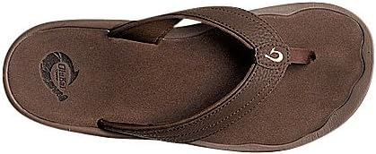 OluKai Womens Ohana Sandal (6 - Ohia Red/Black)