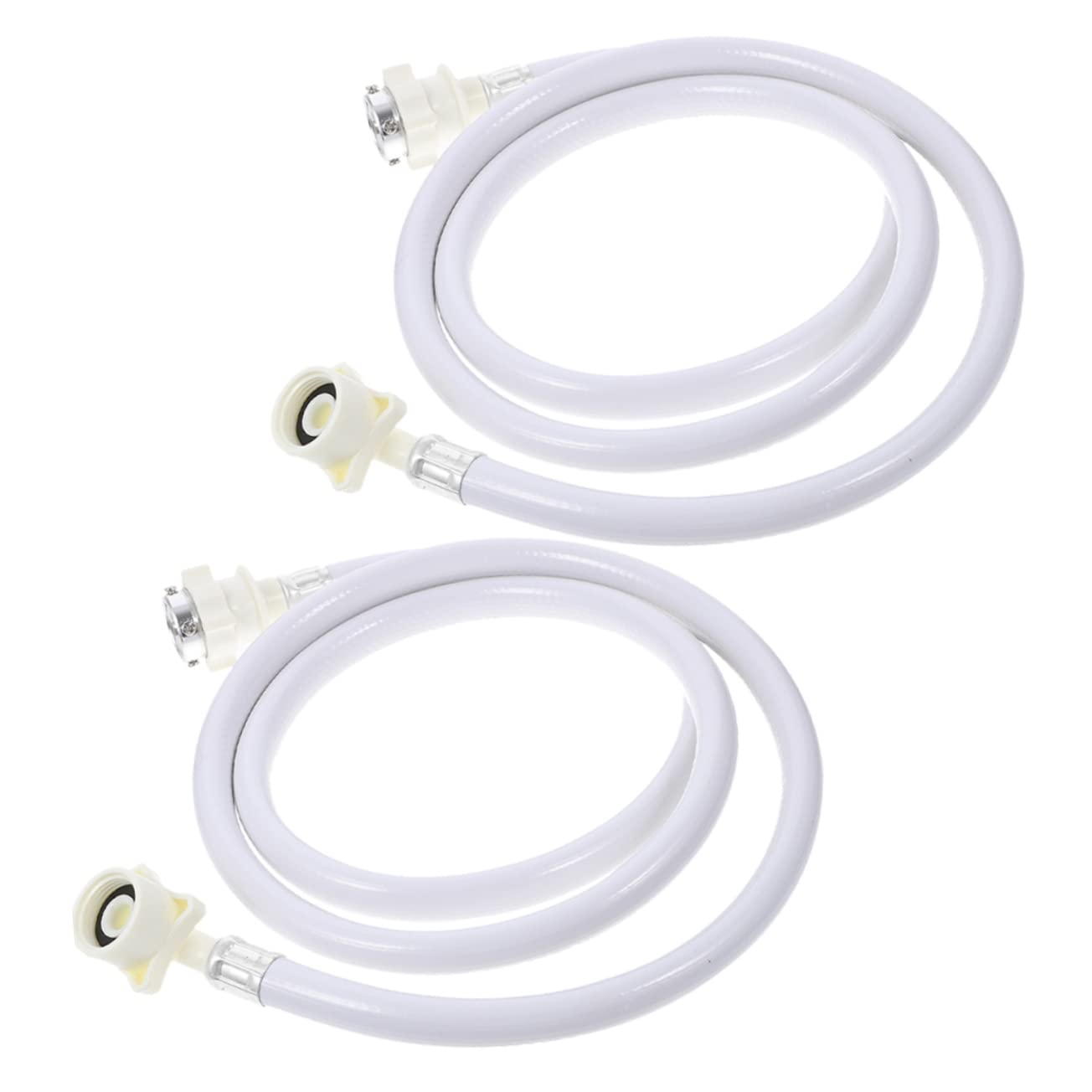 Hohopeti 2 Piezas manguera de lavadora manguera de entrada para lavadora manguera de entrada de manguera mangueras tubo de drenaje para manguera para pvc