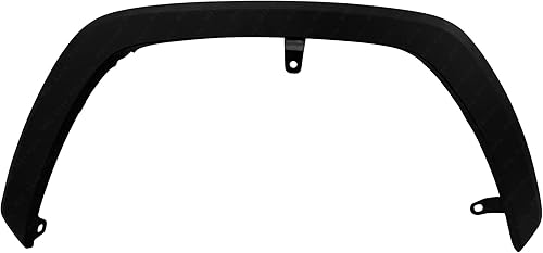 BUMPERS THAT DELIVER - Moldura de arco de rueda lateral derecha derecha negra con textura, compatible con Toyota RAV4 19-23 2019-2023, TO1291118