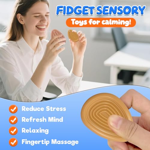 5% Off 6-Pack Fidget Stones for Anxiety Relief - Image 5