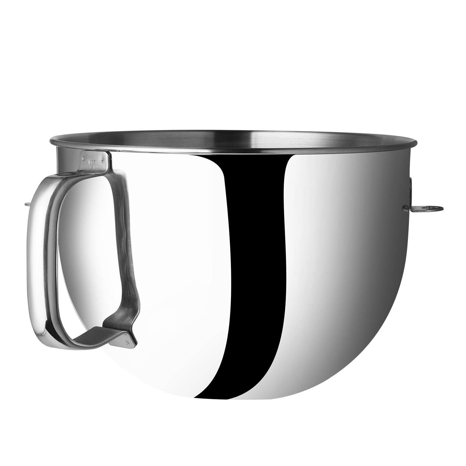 Ciotola In Acciaio Inox Da 6 Litri Per KitchenAid Epicurean E Professional | Con Coperchio, 304 Food Grade - 2