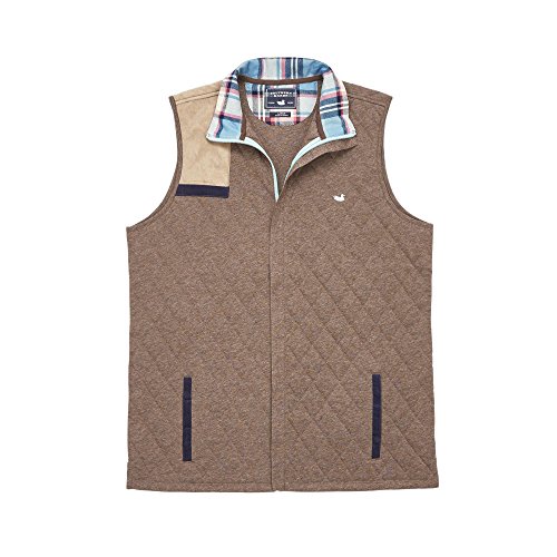 Image of Southern Marsh Carlyle Sporting Vest - Heathered, Dark Brown, XX-Large