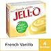 Jell-O Instant French Vanilla Pudding & Pie Filling (3.4 oz Boxes, Pack of 6)
