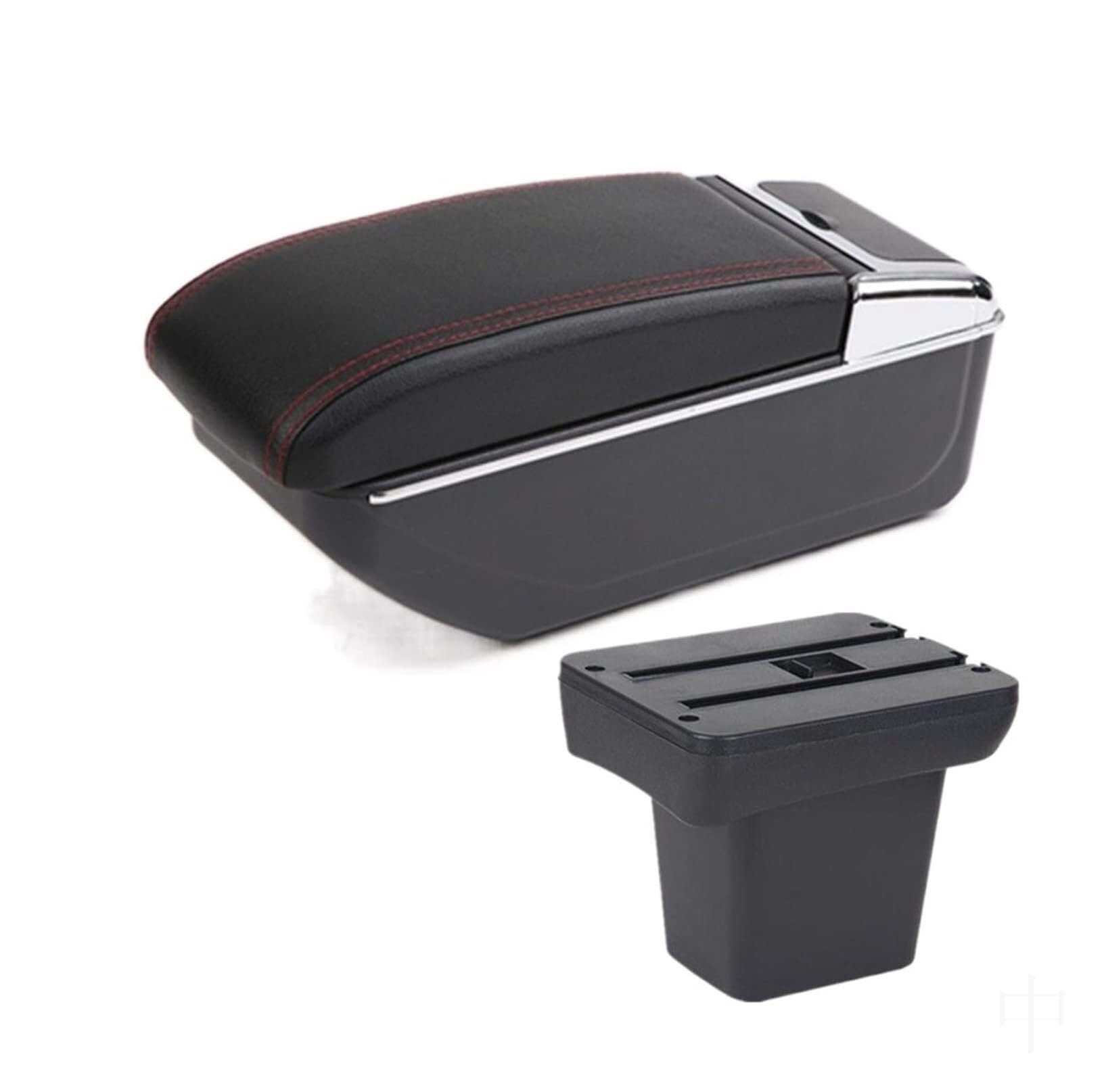 GTDTKGANAK Storage Box For Land For Rover For Freelander 2 Car Armrest Storage For Box With USB(B1 No Usb)