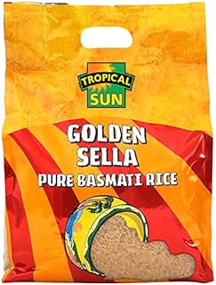 Tropical Sun Golden Sella Rice 5kg(Pack of 1)