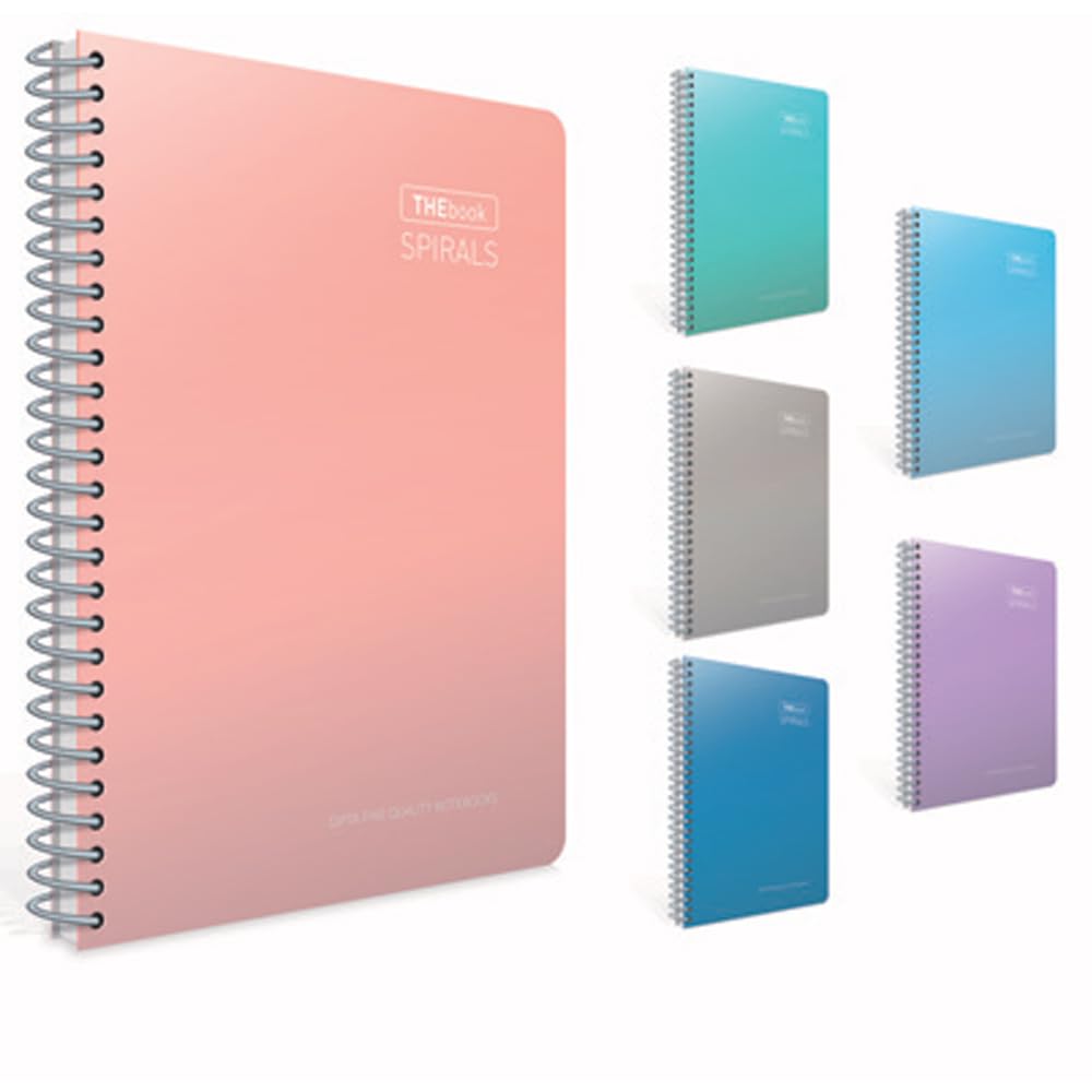 Gıpta Thebook - Quaderno con copertina rigida, formato A4, 140 fogli