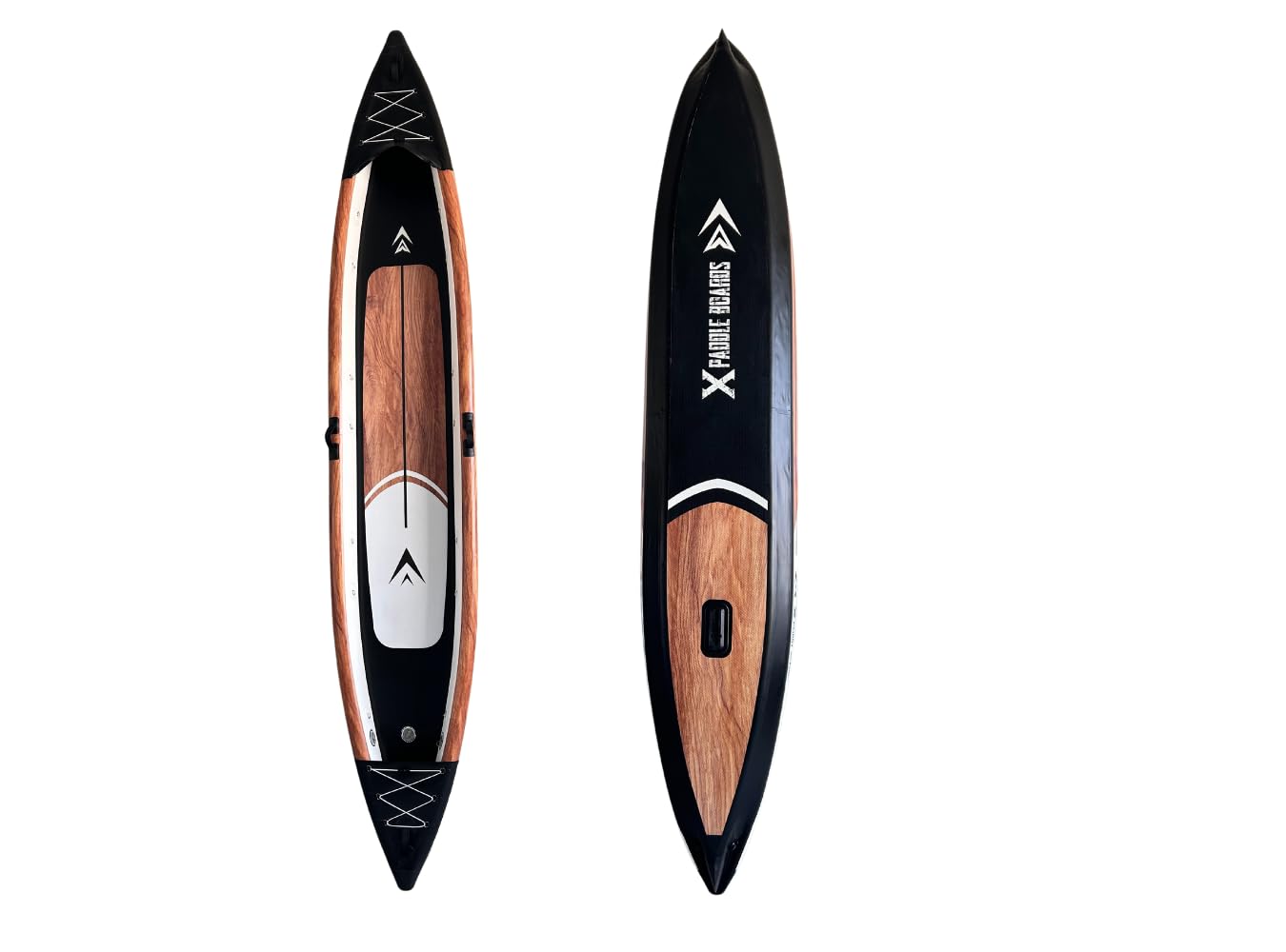 Canoa Kayak Inflable 3 Plazas Dropstitch 490 x 85 x 42 cm K-Black
