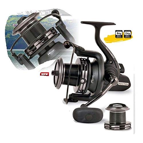 Kkarp Reaction XT 8000 Spare Spool Moulinet Pêche Surfcasting Mer au Fond
