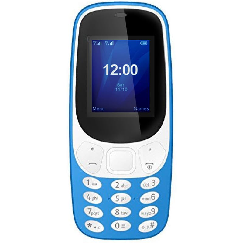 IKALL K3310 Dual SIM Mobile Phone with 1000mAH Battery and 1.8-inch Screen (Dodger Blue) (B0DDHDZHVW) Amazon Price History, Amazon Price Tracker