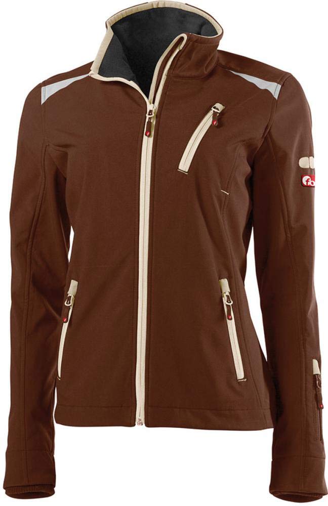 Kurtka damska robocza bluza softshell polar r. XXL brązowy/beżowy FORTIS