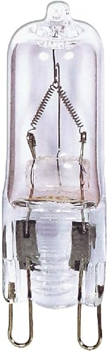 Miniatura 3 de Satco S3544 1/tarjeta 120V 35 vatios T4 G9 bombilla base, transparente