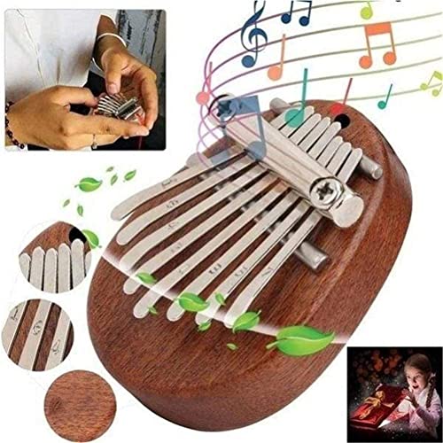 Mini Doigt Kalimba Pouce Piano 8 Touches Mini Pouce Piano Doigt Percussion Instrument Kalimba Instrument De Musique… - Les Beatles, Paul McCartney, John Lennon, RIngo Starr, George Harrison Mini Doigt Kalimba Pouce Piano 8 Touches Mini Pouce Piano Doigt Percussion Instrument Kalimba Instrument De Musique… – Image 3