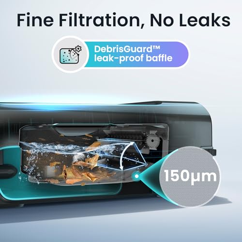 Image of AIPER EcoSurfer S2 Solar Powered Pool Surface Skimmer Robot with APP Support, 24 /7 Continuous Cleaning, Dual Charging Modes, Smart Obstacle Avoidance, 150-um Filtration, OTA Upgrade, Blue