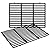 CANDANA Cast Iron Grill Grate Replacement for Weber 66059, Genesis II and II LX 300 ii E-310 ii E-315 ii E-330 ii E-335 ii S-310 ii LX E-340 Grids GS4 Gas Grill Parts, 2 Pack Cooking Grids