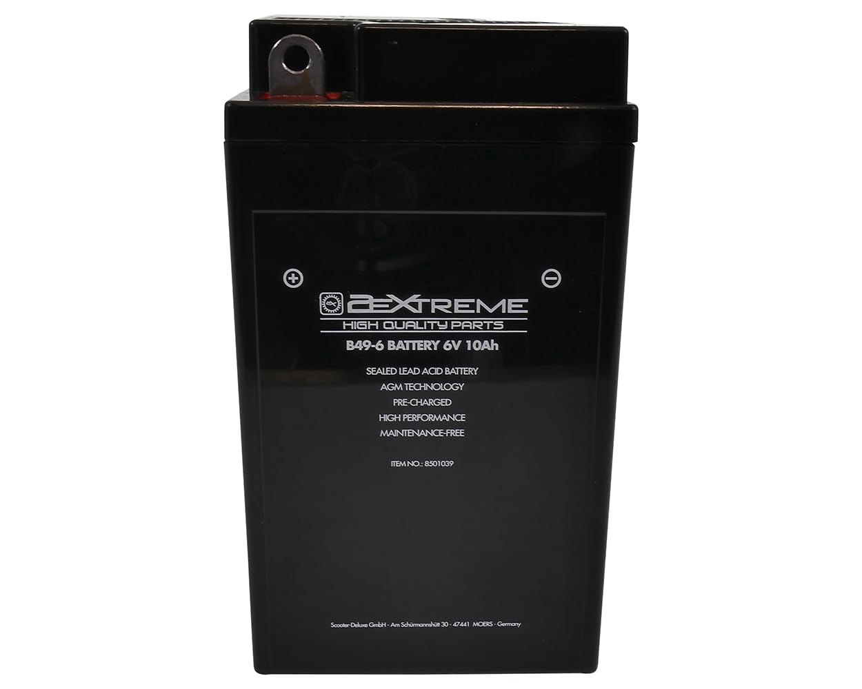 Batteria moto AGM 2EXTREME B49-6 6V 10Ah compatibile con Vespa GS 160 SS180