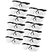 12 Pairs of Adjustable Safety Glasses Specs Safety Eye Protection Protector Bergen