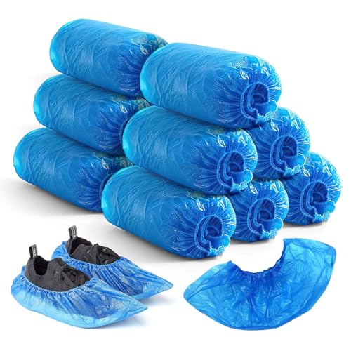 Occewoker Shoe Covers Disposable, 200 Pcs Shoe Covers Non Slip, D...