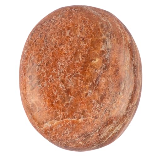 Wish Well Peach Moonstone Palm Stone