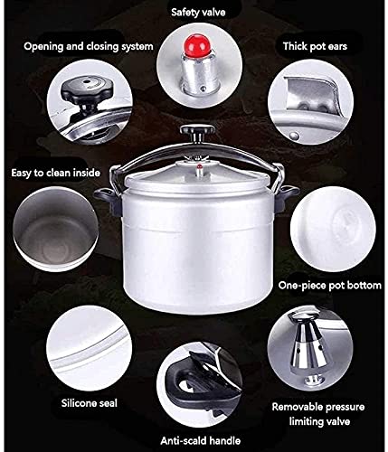 Multi-Function-Pressure-CookerLarge-Capacity-Aluminum-Alloy-Explosion-Proof-High-Pressure-Cooking-for-Gas-Stove-Soup-Stew-Pot-Color-Silver-Size-40L
