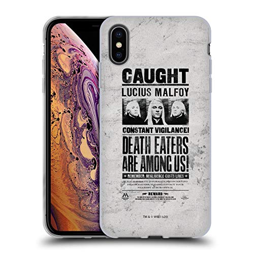 Head Case Designs Officially Licensed Harry Potter Caught Lucius Malfoy Deathly Hallows Xv Soft Gel Case Compatible With Apple Iphone Xs Max #TOP24