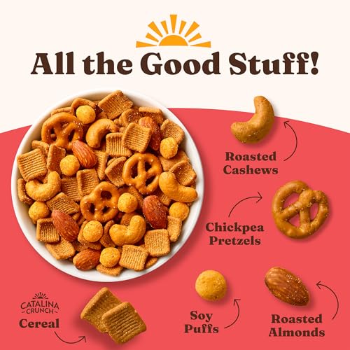 Image of Catalina Crunch Protein Snack Mix, Spicy Kick, 5.25 oz Bag (Pack of 3)