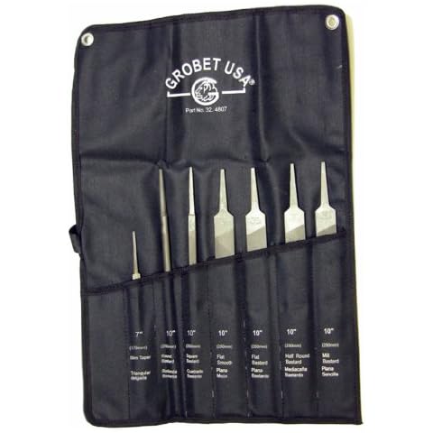Grobet USA 7 Piece File Set Cover