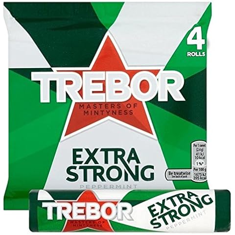 Trebor Extra Strong Peppermint Mints Pack of 6 Cover