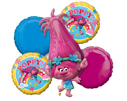 Anagram 91113 Licensed Balloon Bouquet, Pink - //coolthings.us