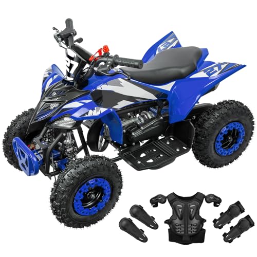 YATORP Kids ATV 50cc Gas 4 Wheeler Gas Powered Four Wheeler with Speed Control Brakes Gear 31 Mile...