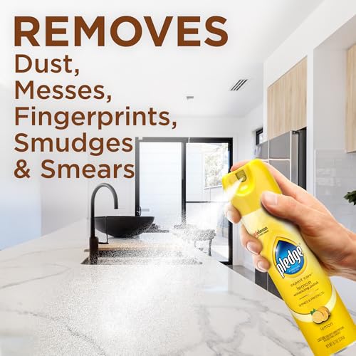 Pledge Enhancing Polish Spray Lemon
