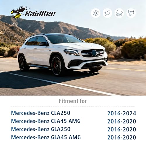 Image of Raidbee Windshield Wiper Blades Replacement for | Mercedes-Benz A220 A250 A35 AMG 2019-2022 CLA250 CLA35 AMG CLA45 AMG 2016-2025 GLA250 GLA45 AMG 20015-2020 OEM Quality