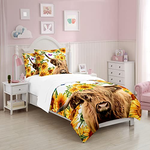 SW SETWIER Children'S Comforter Set edredón infantil lavable antiácaros gris 2