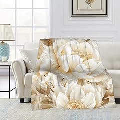 Elegant Golden Peony Floral
