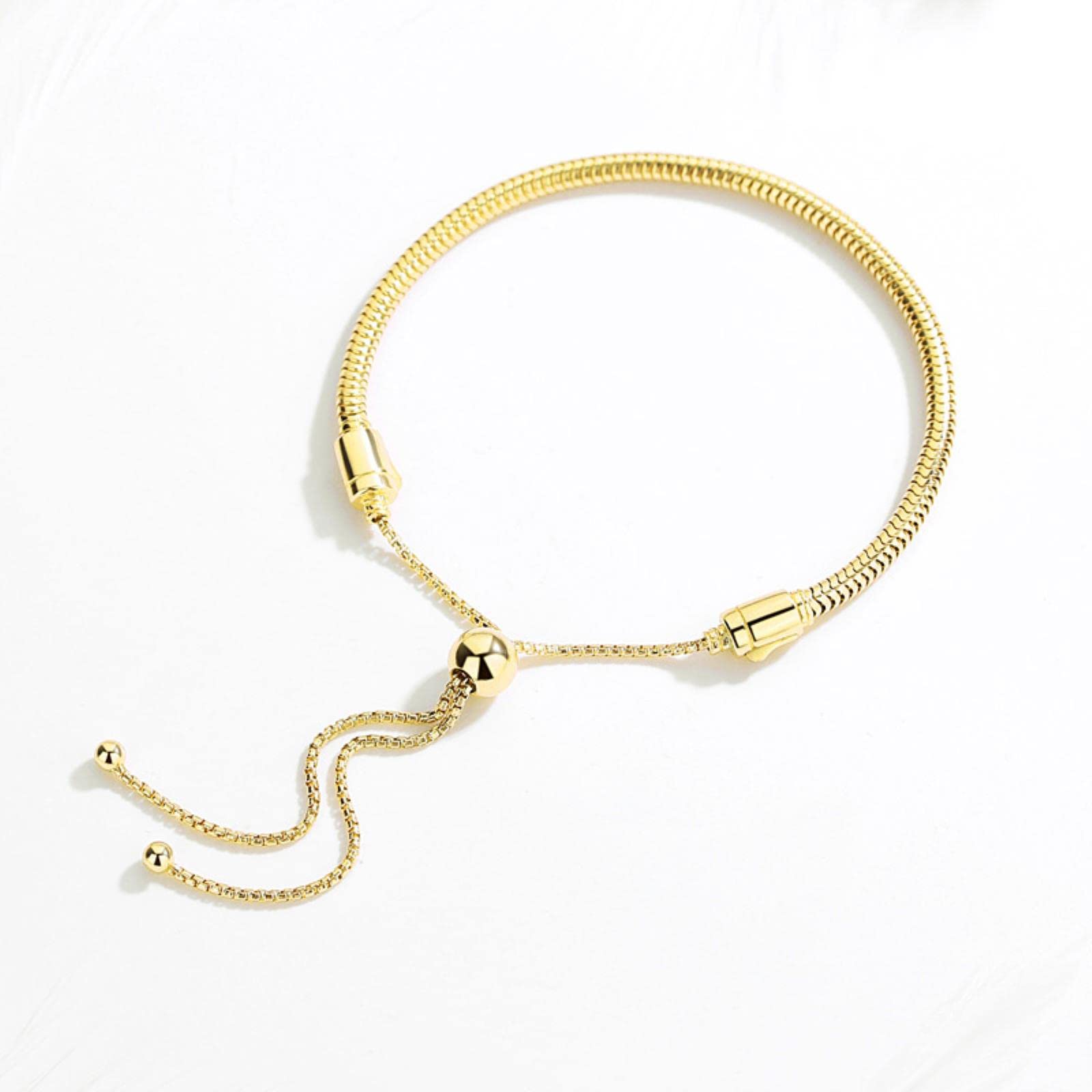 Pulseras De Plata De Ley 100% 925 De Oro Original con Cuentas, Brazaletes DIY para Hombres Y Mujeres, Joyería Fina, Cadena De Serpiente