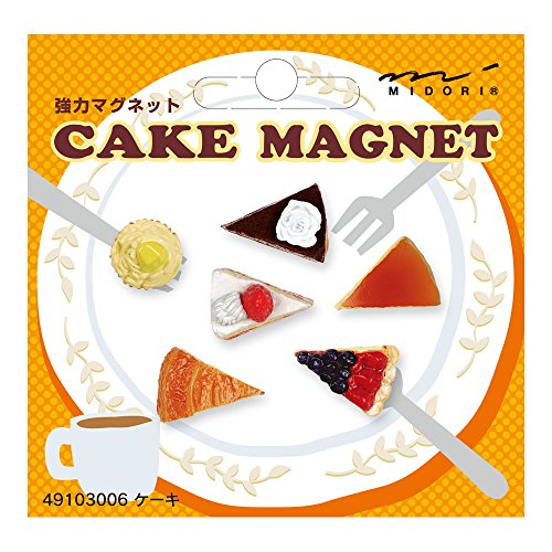 Midori OJ Mini Magnet, Cake Magnet (49103006)