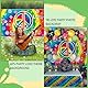 hippie deko, 60s Party Dekorationen, Hippie Groovy Hintergrund, Fotoautomat Requisiten Hintergrund mit Seil, Hippie Thema Groovy Party Dekoration, 180 x 120 cm