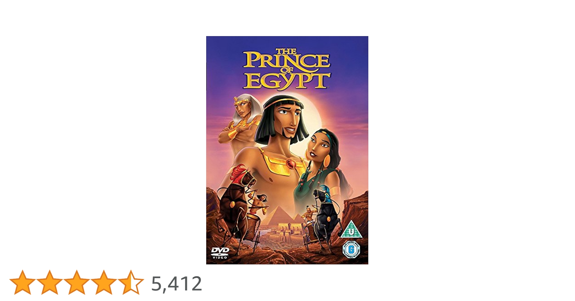 The Prince Of Egypt [DVD]: Amazon.co.uk: Brenda Chapman